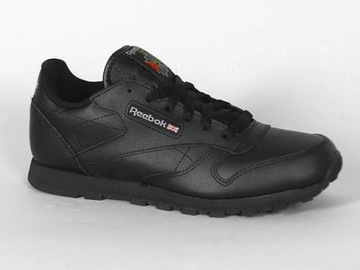 BUTY REEBOK CLASSIC LEATHER czarne 50149 SKÓRA! 35