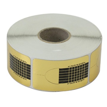 Sunone 500szt Szablony formy do paznokci akrylożel