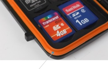 Водонепроницаемый футляр, коробка, 12 карт SD + microSD