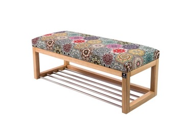 45 Producent Ławka Tapicerowana Hexagony EMRA WOOD