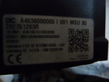 MODUL ŘÍZENÍ 4539000005 SMART 453 FOURTWO FORFOUR