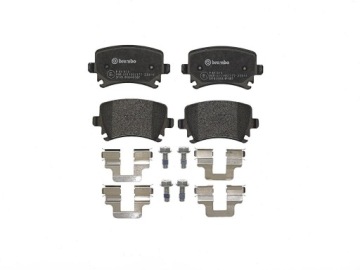 КОМПЛЕКТ КОЛОДОК BREMBO ПЕРЕДНИЕ ЗАДНИЕ AUDI A6 C6 SEDAN COMBI RZ