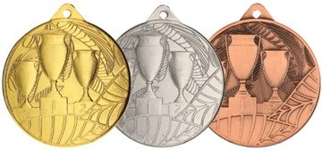 MEDAL - PUCHAR TROFEA SPORTOWE ME.09 KOMPLET