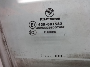 BMW 1 E87 07R SKLO (OKNO) DVEŘE PRAVÁ PŘEDNÍ 5D