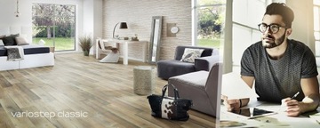 ПАНЕЛИ АЛЬПИЙСКОГО ДУБА VARIOSTEP 8199 8 мм AC4 V-СОЕДИНЕННЫЙ