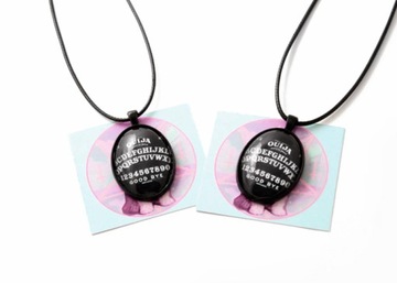 wisiorek OUIJA naszyjnik Goth Gothic Pastel Grunge