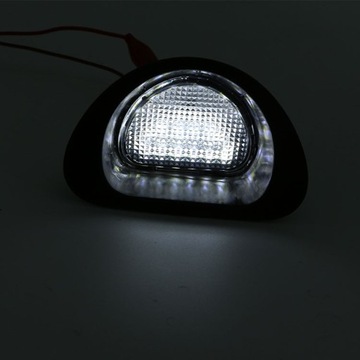 LAMPY LED OSVĚTLENÍ PODSVÍCENÍ TABULKY SPZ CITROEN C1