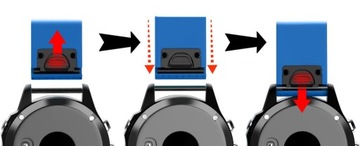 СИНИЙ силиконовый ремешок для Garmin FENIX 5S Plus