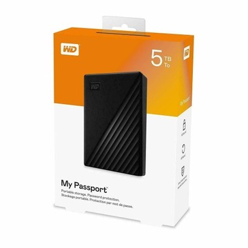 Dysk zewnętrzny 5TB HDD Western Digital My Passport
