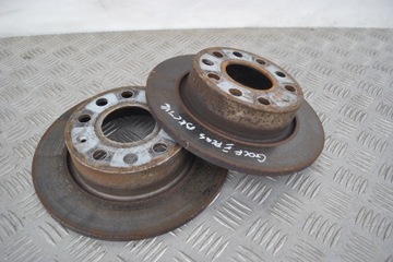 TARCZE HAMULCOWE TYLNE VW GOLF V PLUS