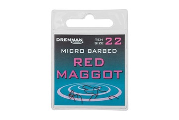 HACZYKI DRENNAN RED MAGGOT nr.22 - 10szt.