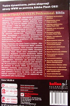 ADOBE FLASH CS3/CS3 PL ПРОФЕССИОНАЛЬНАЯ Библия + компакт-диск