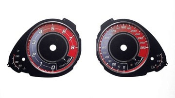 Audi A4 B8 Q5 Tarcze Licznika ZEGARY CUSTOM MoMan