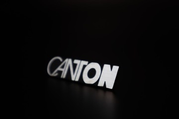 Логотип Canton 53 x 12 мм Самоклеящийся, сменный.