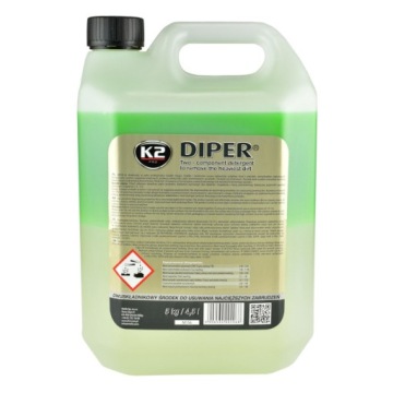 K2 Diper 5L Сильная активная пена для очистки сильных загрязнений, концентрат