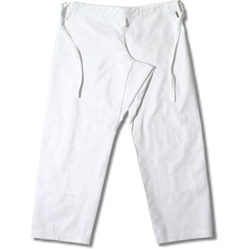 Spodnie treningowe judo białe 170 cm Bushi