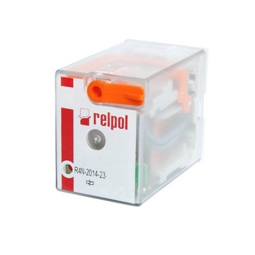 Przekaźnik przemysłowy 4P 12V DC AgNi R4N-2014-23-1012-WT Relpol