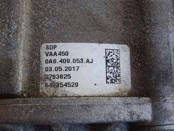 AUDI Q3 8U 2.0 TFSI REDUKTOR SKŘÍŇ AUTOMAT DSG S-TRONIC DQ500 SDA