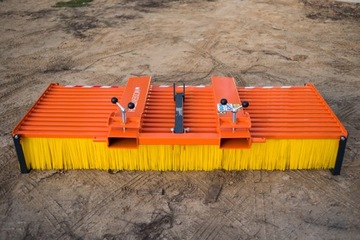 ШИРОКАЯ ПОДМЕТАЛЬНАЯ МАШИНА, ЩЕТКА ДЛЯ ВИЛОЧНОГО ПОГРУЗЧИКА. 200см