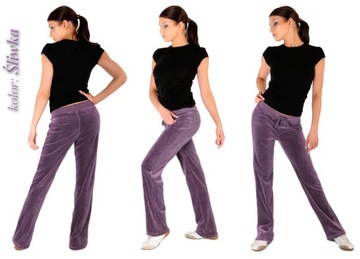 SPODNIE DRESOWE WELUROWE 3XL FITNESS DRESY