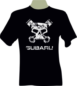KOSZULKA T-shirt z nadrukiem dla fana SUBARU
