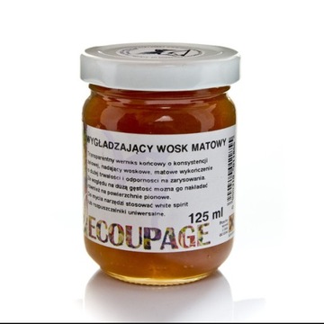 Wosk matowy wygładzający 110ml Renesans