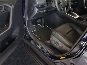 Накладки на пороги Toyota Rav-4 2018+