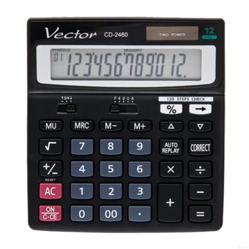 KALKULATOR BIUROWY VECTOR CD-2460