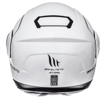 ГОТОВЫЙ ШЛЕМ MT ATOM SOLID WHITE PEARL РАЗМЕР. С