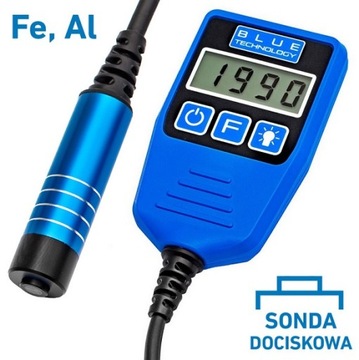 ИЗМЕРИТЕЛЬ ТОЛЩИНОМЕРА КРАСКИ DX-13-S-AL АЛЮМИНИЕВАЯ СТАЛЬ