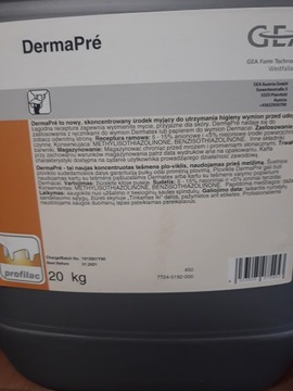 DermaPre środek do higieny wymion 20kg