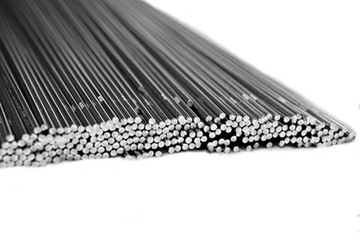 DRUT aluminium PRĘTY 1m TIG AlMg5 2,4mm 2,5kg