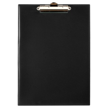 Deska z klipsem klipem podkładka Clipboard A4 czarna pojedyncza podkład 1x