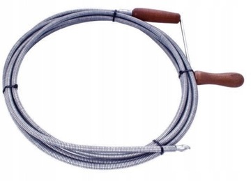 Spirala Kanalizacyjna 3m Przetykacz Rur Kanalizacji Żmijka Sprężyna Fi 9mm