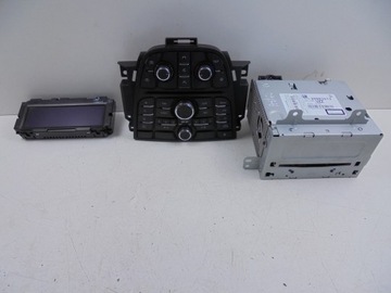 RADIO CD 13346092 WYŚWIETLACZ PANEL OPEL ASTRA IV