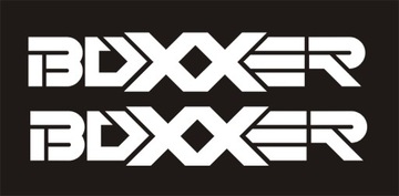BOXXER ROCK SHOX białe naklejki 128C RÓŻNE KOLORY