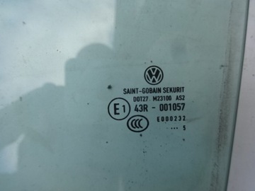 VW GOLF 5 V PLUS ДВЕРНОЕ ОКНО СЗАДИ ЛЕВОЕ 05