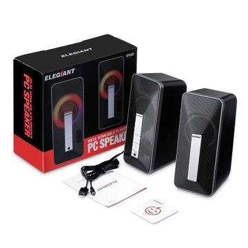 ELEGIANT SR300 GŁOŚNIKI KOMPUTEROWE BLUETOOTH USB