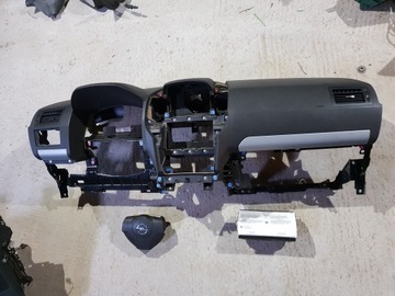 OPEL ZAFIRA B 06r KONSOLA KOKPIT DESKA AIR BAG
