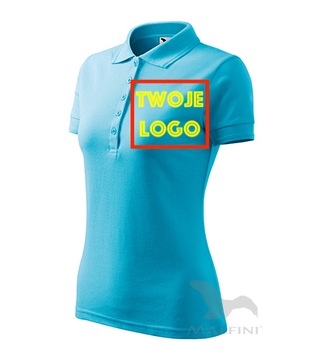 KOSZULKA POLO Z LOGO FIRMY REKLAMOWA NADRUK 10szt