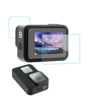 ЭКРАННОЕ СТЕКЛО И ОБЪЕКТИВ ДЛЯ GOPRO HERO 8 ЧЕРНЫЙ
