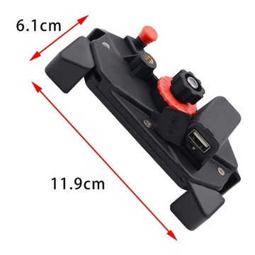 ДЕРЖАТЕЛЬ МОТОЦИКЛА ДЛЯ ТЕЛЕФОНА/НАВИГАЦИИ+USB