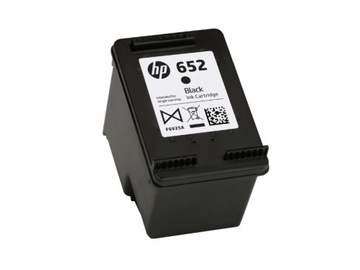 Оригинальные черные чернила для принтера HP F6V25AE 652