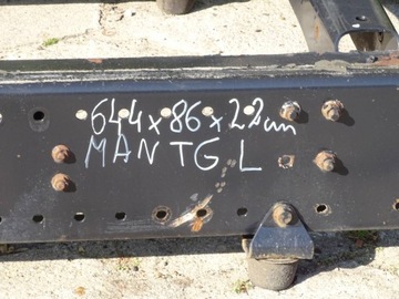 MAN TGL EURO 4 РАМА 533X22 СМ 08' PROOF V5C #73