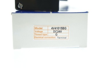 ЭЛЕКТРОМАГНИТНЫЙ КЛАПАН AIRTAC 4V410-15 BG 5/2 - 1/2- 24 В постоянного тока