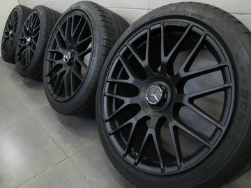 КРЫШКИ НА MERCEDES AMG ДИСКИ 75MM 4 ШТ.