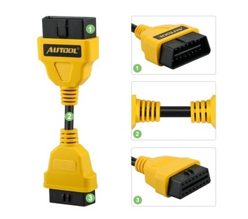 УДЛИНИТЕЛЬ OBD 2 II АДАПТЕР УДЛИНИТЕЛЯ 14 см eBOD