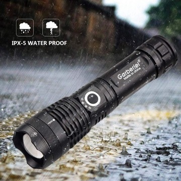 МОЩНЫЙ ТАКТИЧЕСКИЙ ФОНАРЬ Cree XHP50 с USB-зарядкой