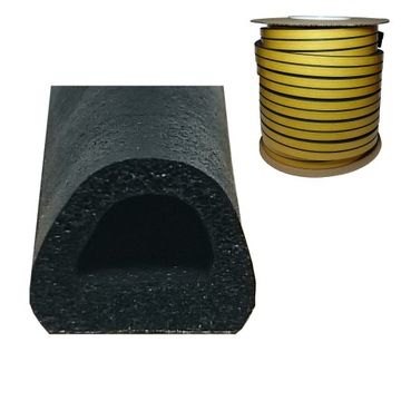 Uszczelki samoprzylepne okienne SD-54 12x10mm 50m