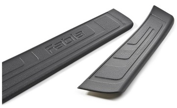 LISTWY PROGOWE NAKŁADKI SKODA FABIA 2 II ZESTAW